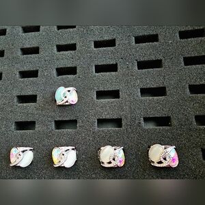 Irridescent 5pcs Paparazzi Accessories Ring Set